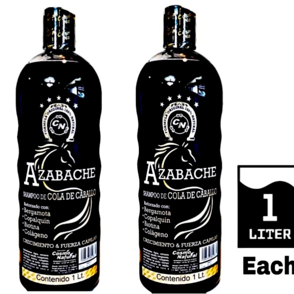 2 AZABACHE HAIR GROWTH SHAMPOO